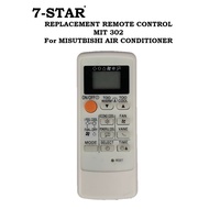 REPLACEMENT REMOTE CONTROL MIT302 For Mitsubishi Aircon Remote Control Plug &amp; Play For Model:MP04, MP04A, MP04B