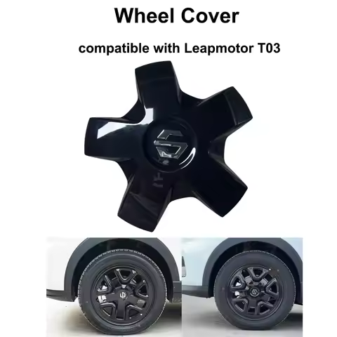 Wheel Cover compatible with Leapmotor T03, OE 3102201-TB03, Protective Decorative Hub Accessory, Dur