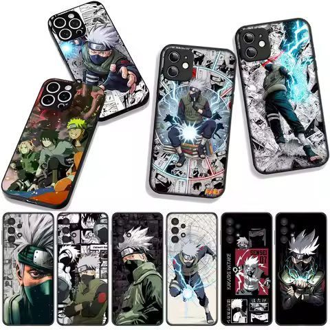 Anime Kakashi Hatake Narutos Phone Cover Case for Apple iPhone 17 16 11 Pro XS Max XR 6 7 8 Plus + 1