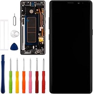 [US Version][with Frame] Vvsialeek New LCD Touch Screen Digitizer Assembly for Sa-msung Galaxy Note8