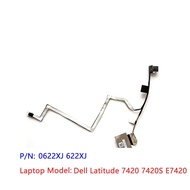 Original New For Dell Latitude 7420 7420S E7420 LCD LVDS Cable 6MM RGB FHD 0622XJ 622XJ
