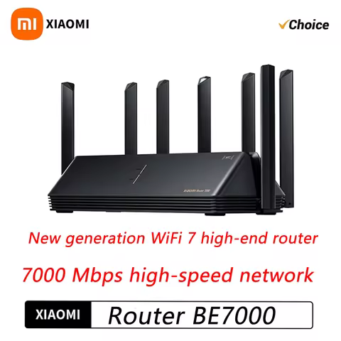 NEW Xiaomi Mi Router BE7000 Tri-Band WiFi Repeater VPN 1GB Mesh USB 3.0 IPTV 4 X 2.5G Ethernet Ports