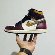 Nike SB dunk x Air Jordan 1 Lakers