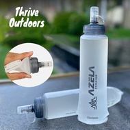 500ml Foldable Soft Flask BPA Free Water Bottle Outdoor Hiking Mountaineering Hydration Flask Foldin