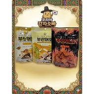 [Myung Sung] Busan Eopo Fried Fish Snack 30g | Buldak Flavor, Chili Pepper Mayo, Honey Butter | Auth