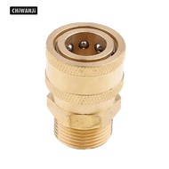 CHiWANji Brass 3/8'' To M22 Quick Connect Coupler