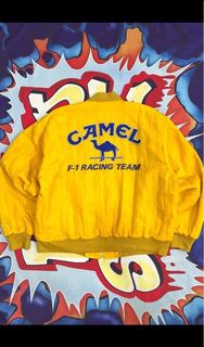 1987-1990年Camel Team lotus f1 jacket 原廠駱駝蓮花車隊車隊工作人員外套。80年代出品，非常罕有，Ayrton senna nakajima piquet 年代 18