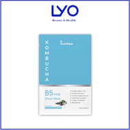 K'lear Kombucha B5 + HA Sheet Mask Korean Whitening and Moisturizing Mask 25ml