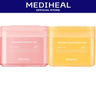 Mediheal Collagen Ampoule mediheal toner pad+VITAMIDE BRIGHTENING toner pad /mediheal toner pad