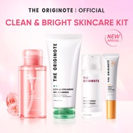The Originote 4in1 Skincare Set - Cicamide Facial Wash + Toner + Serum + Hyalucera Moisturizer Gel