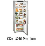 魔法廚房 德國利勃 Liebherr SKes 4210 獨立式不鏽鋼 單門 冷藏冰箱 391公升 原廠保固 公司貨