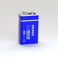 Huanneng 9V rechargeable battery usb rechargeable microphone guitar square battery