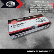 Gates MITSUBISHI PAJERO SPORT V6 TRITON KB KJ KL 4WD 4D56T TIMING BELT KIT SET