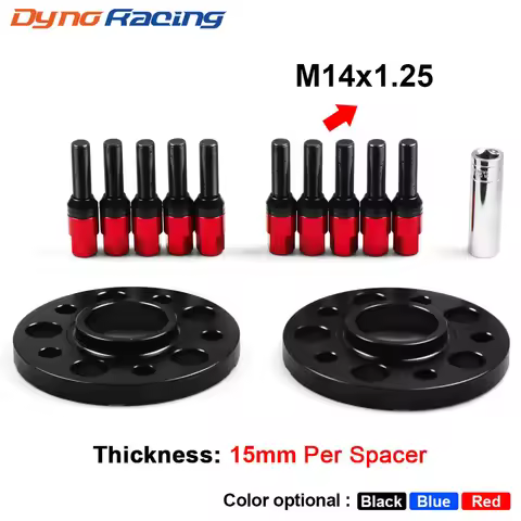 15mm 66.6mm 5x112mm Hub Centric Bore Wheel Spacers M14x1.25 Tapered Bolts For BMW X5 G05 X7 G07 2018