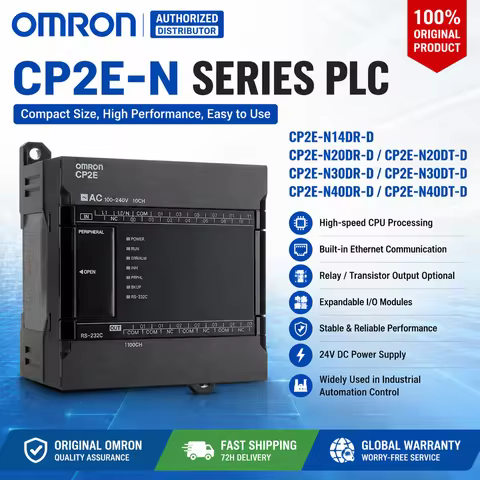 OMRON Programmable Logic Controller CP2E-N14DR-D CP2E-N20DR-D CP2E-N20DT-D CP2E-N30DR-D CP2E-N40DR-D