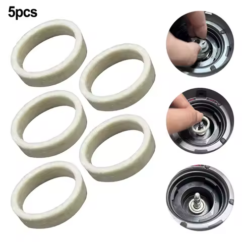 5pcs Felt Washer Replacement Parts For Breville Espresso Models BES870/BES878/BES880/BES860 Coffee A