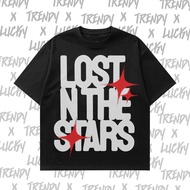 T-Shirt | Boxy Fit | Lost In The Stars | Black | Parad*gm Capital