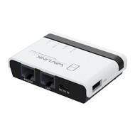 WAVLINK USB Wireless Print Server, WiFi Print Server with 10/100Mbps LAN/Bridge, 480Mbps USB2.0 UP to connect 4 printers, Support Wired/Wireless/Standalone Modes, Compatible with Windows/Mac and All RAW-supported Printers