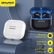 AWEI  T1 Pro TWS Earbuds  EARPHONE BLUETOOTH HI-FI BASS Stereo Sound Support Bluetooth 5.3 Version )