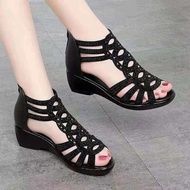 4cm wedge sandals womens sandals summer 2023 fashion outside wear wedge mother shoes Roman sandals N