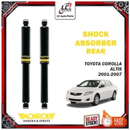 MONROE SHOCK ABSORBER (REAR) - MONROE SHOCK ABSORBER (REAR)- TOYOTA COROLLA ALTIS 2001-2007