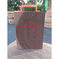 Wood Cutting Board Square Shape Size 9x12 Inches Thickness 4-7 Cm Have Been Soaked In Salt Water 1