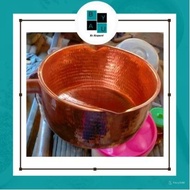 MILK BOILING POT, INSTANT NOODLES RAMEN POT MADE OF BRASS COPPER