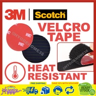 3M 4229P Hook and Loop Velcro Car Heat Resistant Strong Attachment Self Adhesive Zip Zap Fastener