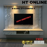 [HT ONLINE] 6ft Modern TV Cabinet / Kabinet Tv / Kabinet TV Gantung / Almari TV / Rak Tv Tv Cabinet