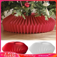 [TSS]☃Honeycomb Christmas Tree Collar Foldable Paper Christmas Tree Base Stand Cover Basket Skirt Co