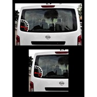 ▼▼✻Nissan NV350 Escapade Urvan Racing Speed Sticker Design