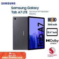 Samsung Tab A7 (2020) WIFI+4G LTE/ Tablet T509 (32GB 3GB)  Snapdragon 662   - Local Shop Seller Warranty（export set）