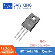 10PCS 20N65 TO-220F 20A 650V Large Chip MOSFET FQPF20N65C Transistor