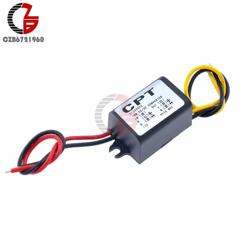 DC Converter 12V Step down to 9V 2A 15W Mini USB Power Adapter