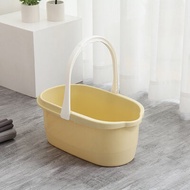 Household Manual Water Bucket Hand Pressure Floor Mop Bucket Mop Mop Bucket Plastic Rotate Twist Water Single Bucket Old-Fashioned Mop Bucket