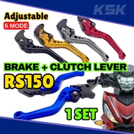 APIDO BRAKE CLUTCH LEVER RS150 RS 150 RS150 WINNER 150 BRAKE LEVER ALLOY ALOI MOTORCYCLE ACCESSORIES