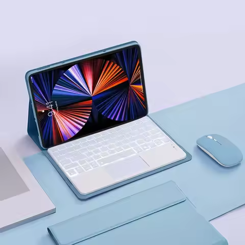 For Lenovo YOGA Pad Pro 12.7-inch 2025 Backlit Touchpad Keyboard Case Teclado for Lenovo YOGA Pad Pr