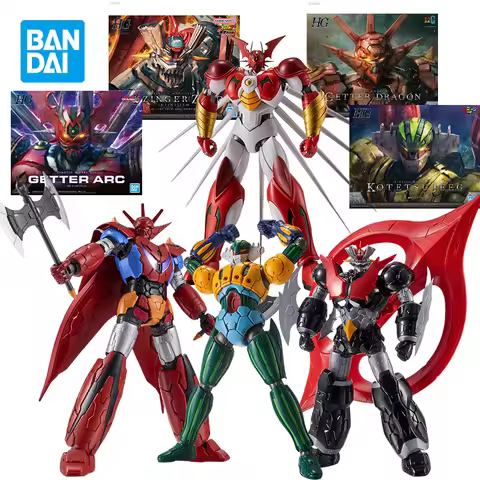 Bandai Getter Robo Anime INFINITISM Mazinger Zero Action Figures Getter Arc Kotetsu Jeeg Getter Drag