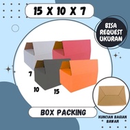 Cardboard 15x10x7 Packing Box A0 Cardboard Packaging Box Honey Bottle Box Souvenir Jombang Racing Ca