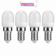 FIGHTN 4 Pack LED Bulb, E14 T8 LED Light Bulb, Mini 2W 220-240V 140LM Light Bulb Freezer