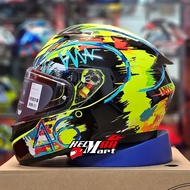 AGV K3 Helmet Full Face Double Visor Helmet (Free PINLOCK) - AGV K-3 Original