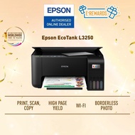 Epson EcoTank L3210 / L3250 (WIRELESS)  All-in-One Ink Tank Printer With 1 Set Original INK