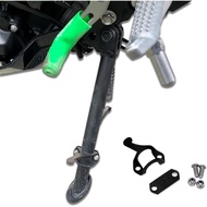 LEDISHUN Motorcycle Side brace auxiliary support side stand support Compatible with Kawasaki Z400 Ni