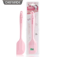 Chefmade 2PCS Silicone Spatula Set Non-stick Heat Resistant Stainless Steel Inner Core 10.9" x 2.2"