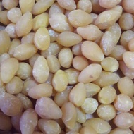 10 G 50 GR 100 GRAM 白果肉 DRIED GINKO NUTS DRIED GINKGO NUT BAIGUOROU BAIGUO BAI GUO ROU