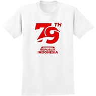 T-SHIRT HUT RI DIRGAHAYU 79 YEARS