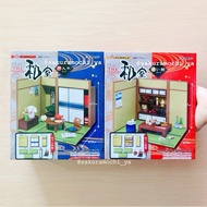 全新絕版現貨 Re-ment Rement 袖珍盒玩系列 鬼滅之刃 刀劍亂舞 迷你微縮日本日式和風和式 和室 The Japanese room 時期懷舊家居場景場境背景配件煮飯仔過家家玩具拍攝食玩 