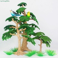 LANFENG Simulation Cypress, Plastic Pine Trees Coconut Tree, Children's Toys Cypress Mini Vivid Land