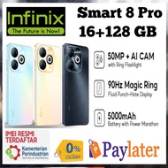 infinix Smart 8 PRO ram 16GB+128GB  (8+8gb) GARANSI RESMI 1 TAHUN
