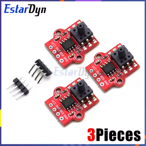 3PCS HX710B Pressure Sensor Module 40KPA Water Level Sensor Board High Precision 24-bit ADC for Wate